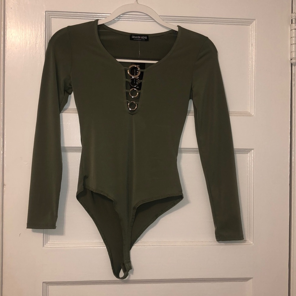 Olive Green BodySuit